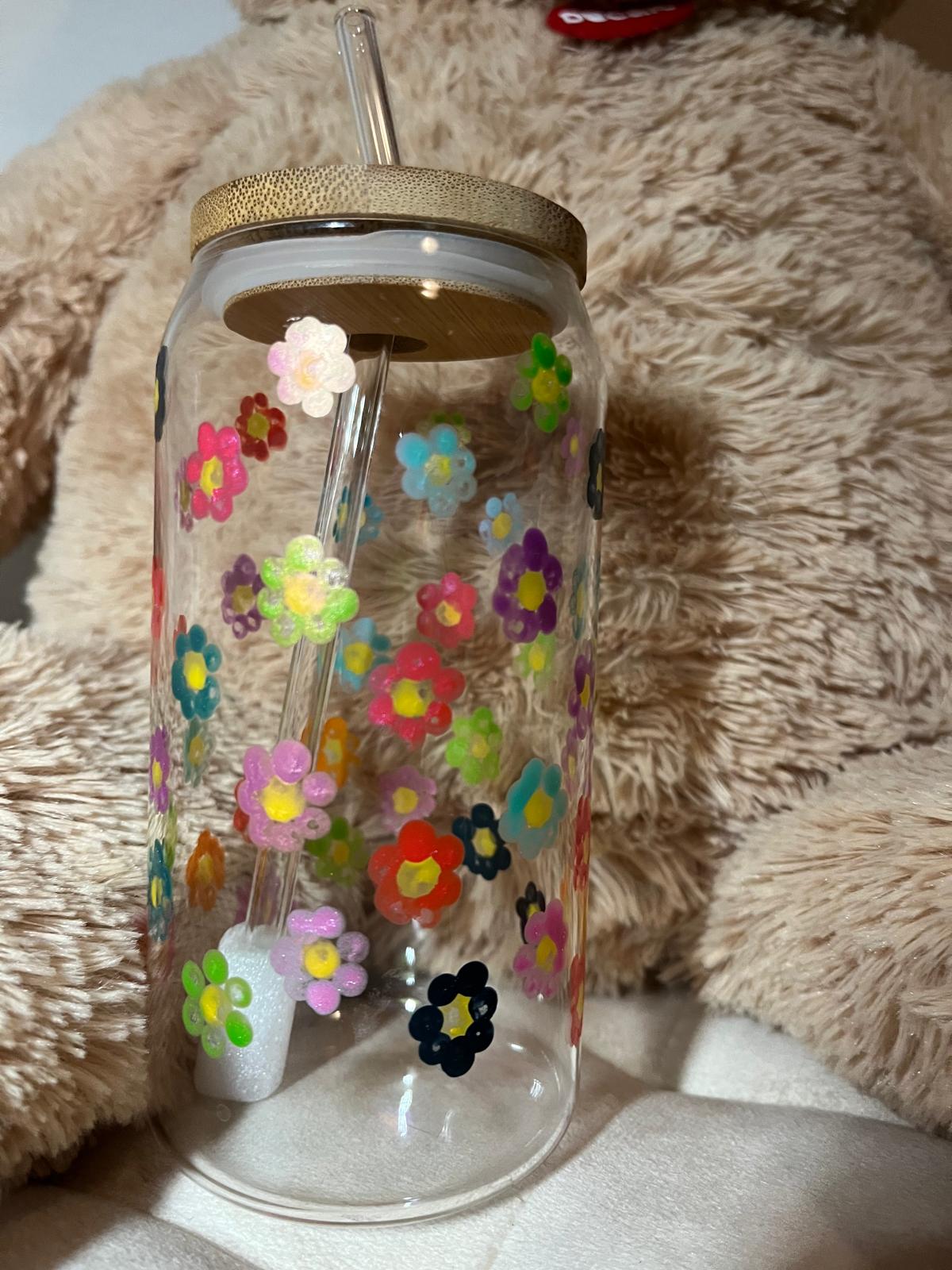 Bicchiere Aesthetic - Flowers