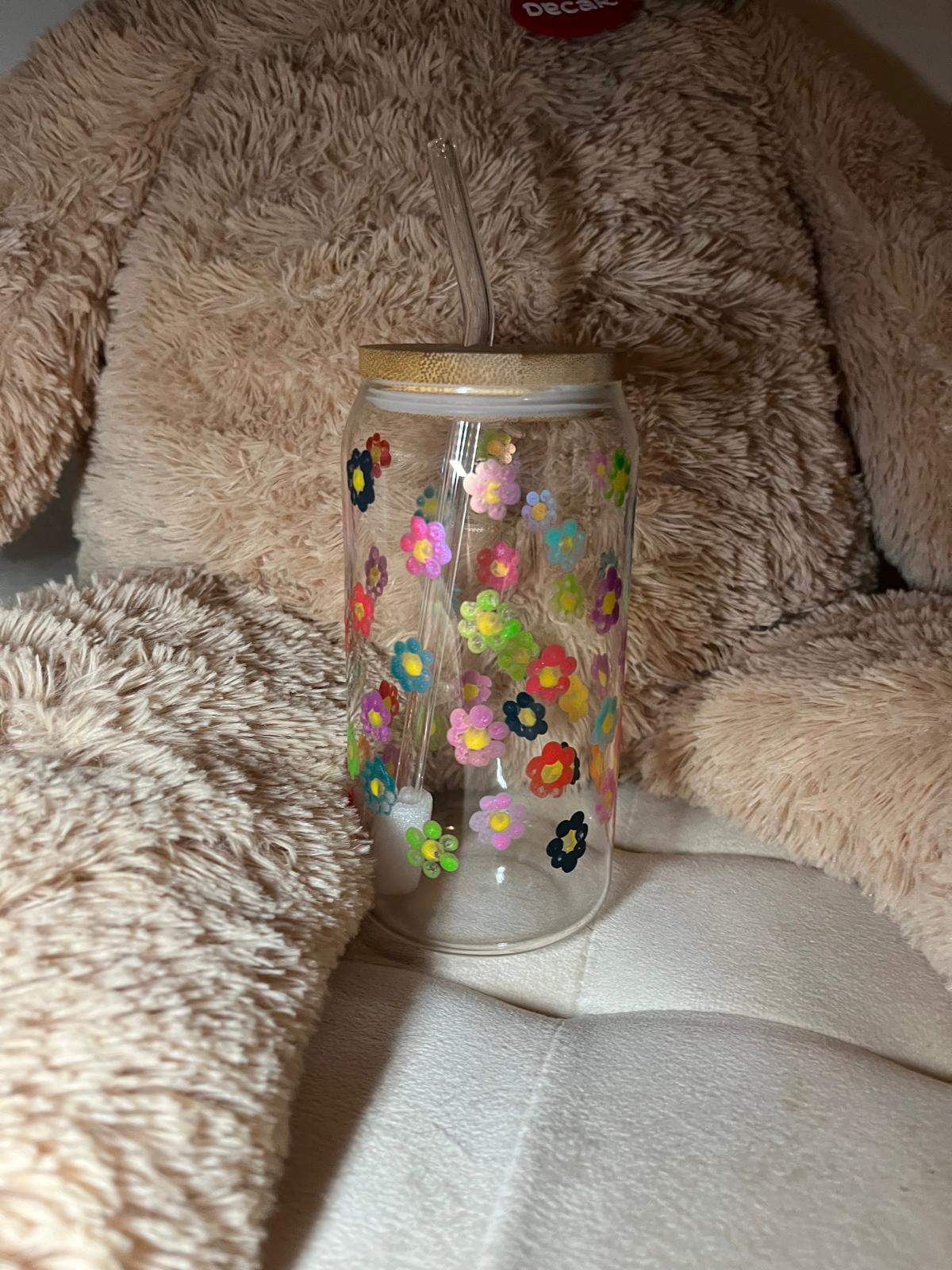 Bicchiere Aesthetic - Flowers