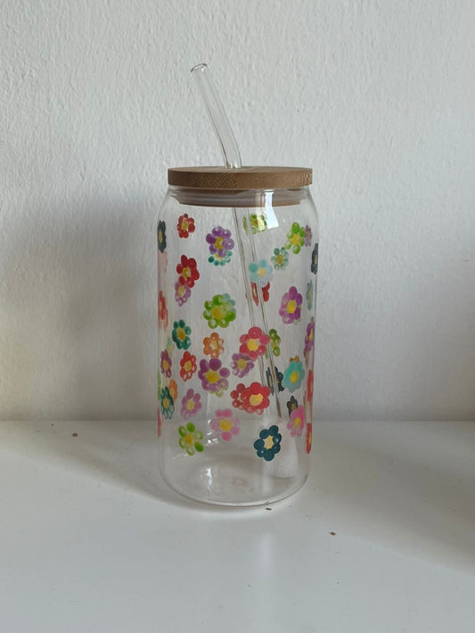 Bicchiere Aesthetic - Flowers